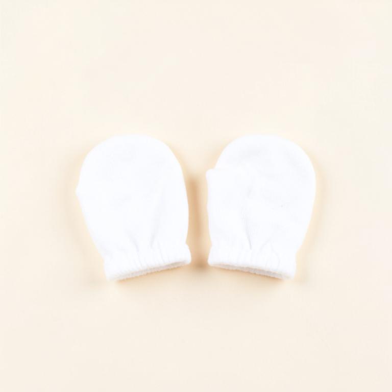 Cotton Baby Mittens