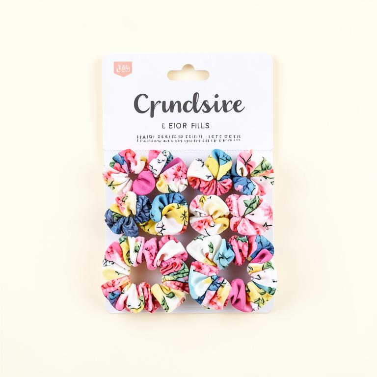 Floral Scrunchie Pack