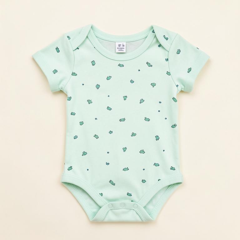 Mint Frog Bodysuit