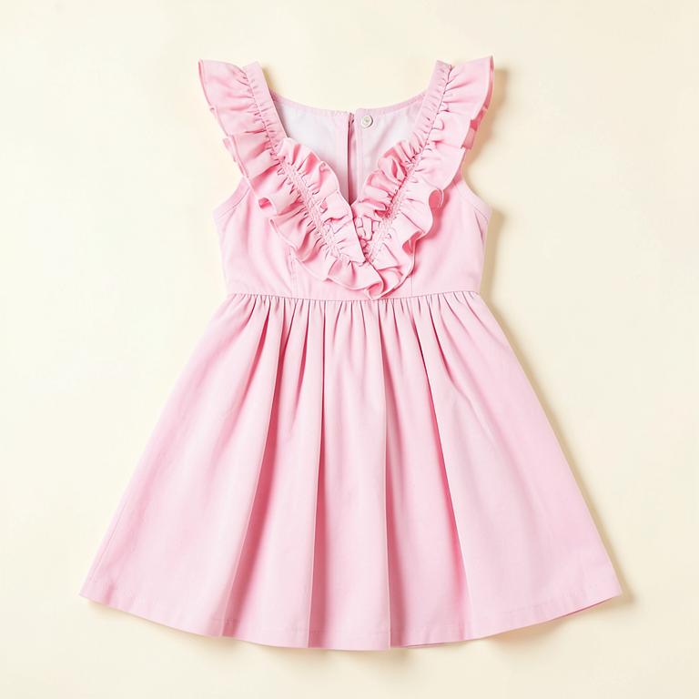 Petal Ruffle Dress